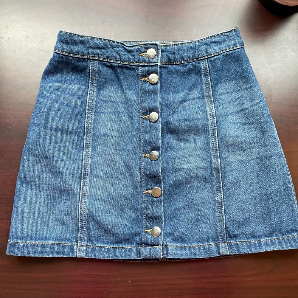 Denim H&M skirt